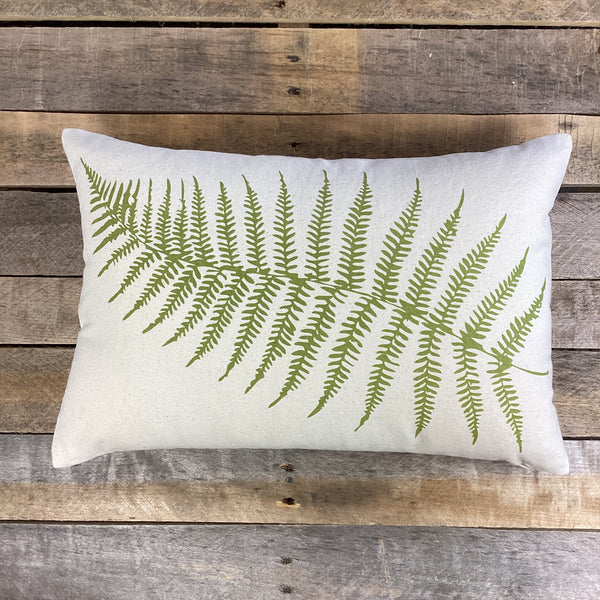 Fern Pillow, 13x19