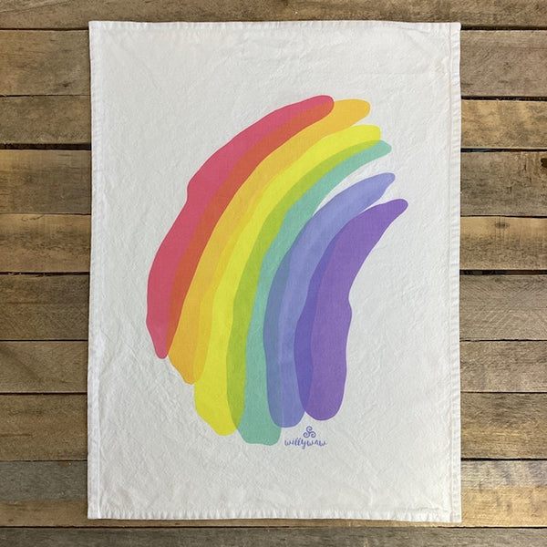 Rainbow Tea Towel