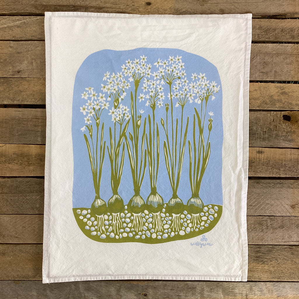 Paperwhites Tea Towel