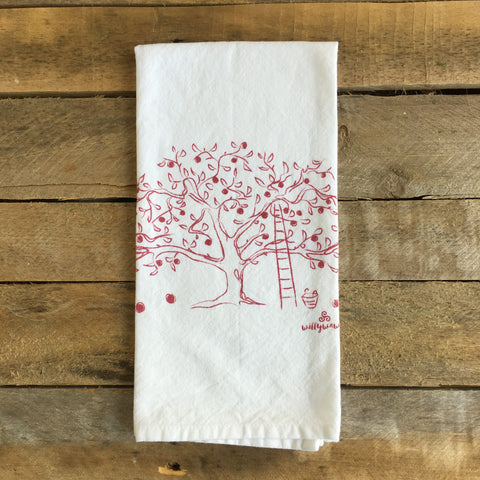 Ruby striped tea towels – maeree