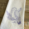 Snowy Owl Tea Towel