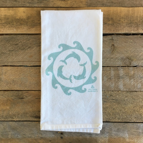 Dolphin Tea Towel