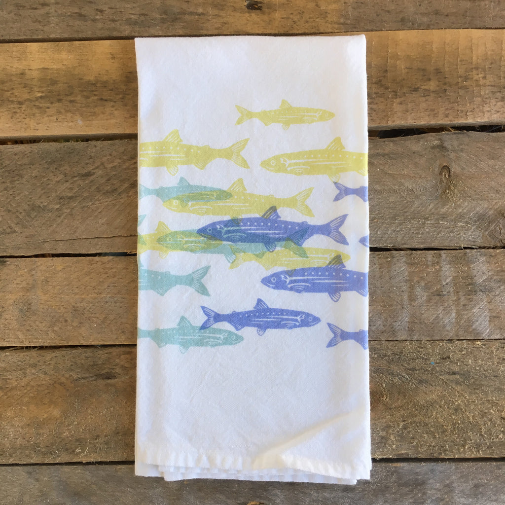 Minnows Tea Towel