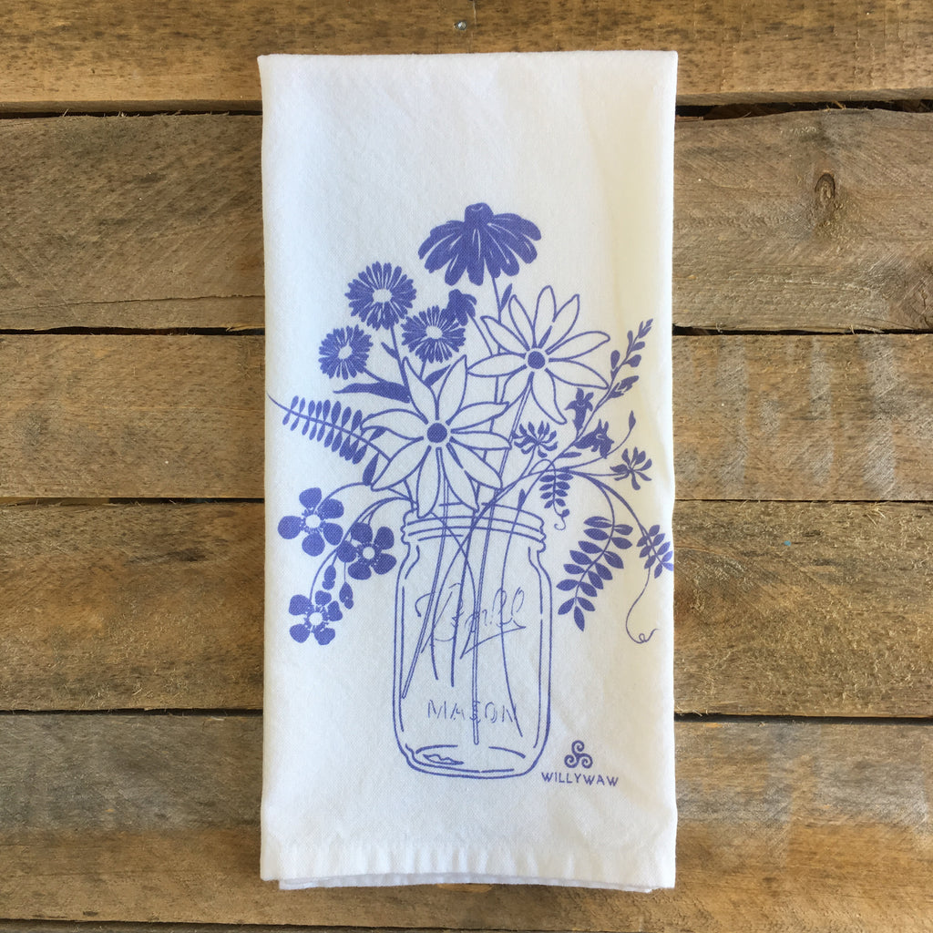 Mason Jar Tea Towel