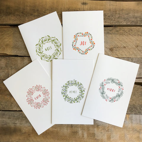 Holiday Wreaths Set